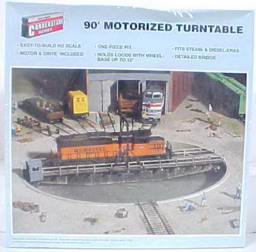 Walthers 933-3135 HO 90' Motorized Turntable Structure Kit – Trainz