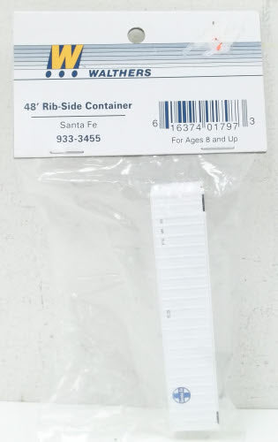 Walthers 933-3455 N Santa Fe 48' Ribbed Side Container