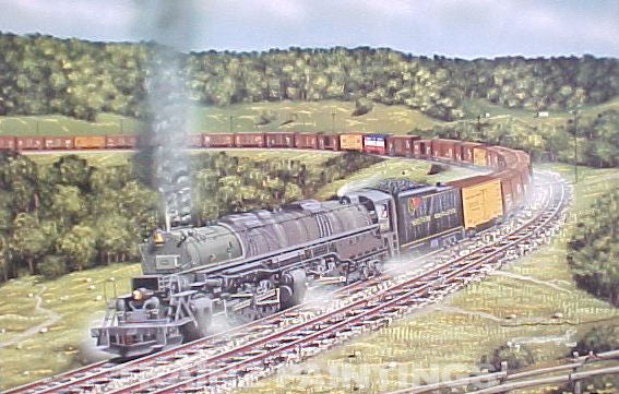 Robert West 521 Western Maryland Memories I' Railroad Art Print - Signed