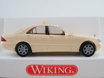 Wiking 14911 HO Taxi Mercedes-Benz S 500
