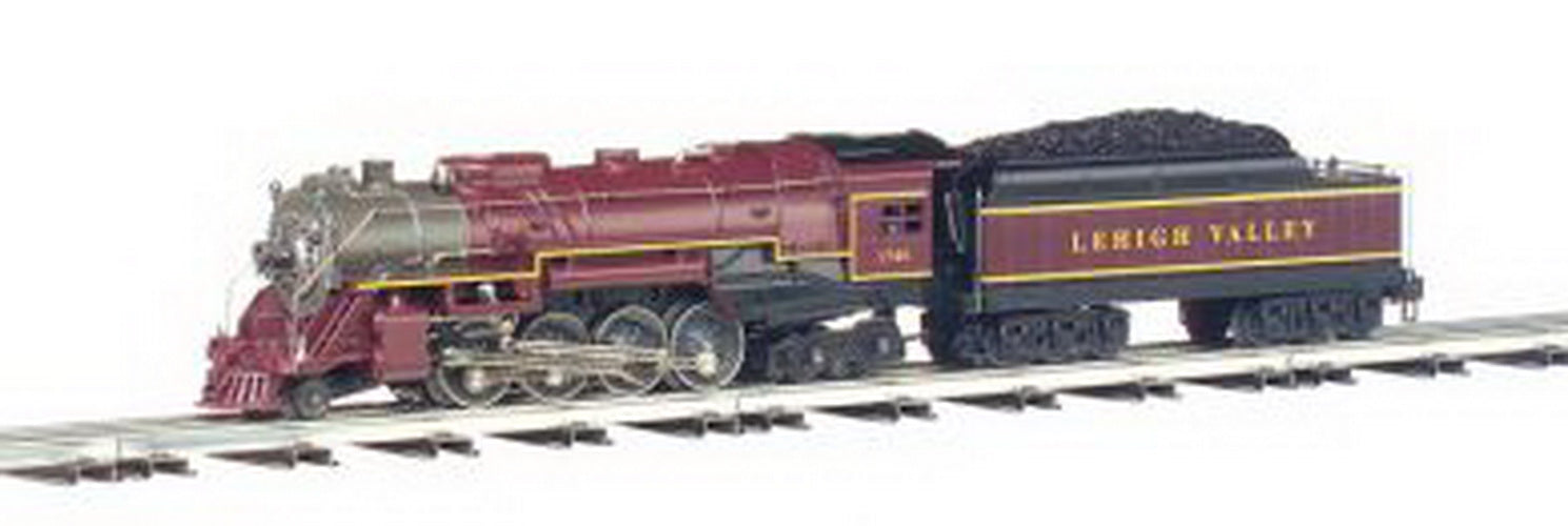 Williams 40503 O Gauge Lehigh Valley 2-8-4 Berkshire Steam Locomotive #1746