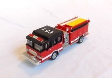 Boley 2200-13 1:87 S&AMP Red & Black Fire Dept. Truck