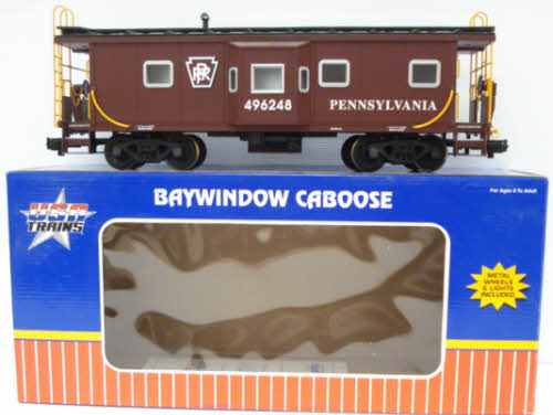 USA Trains 12058 G Pennsylvania Baywindow Caboose