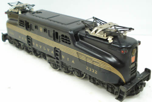 Lionel 2124W O PRR 2332 GG-1 Passenger Set w/3 Cars