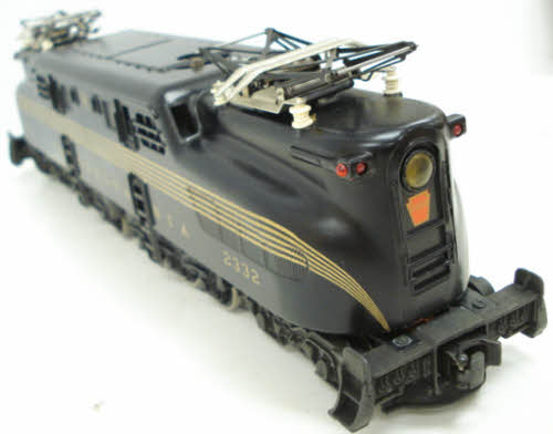 Lionel 2124W O PRR 2332 GG-1 Passenger Set w/3 Cars