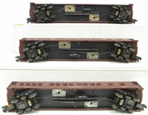 Lionel 2124W O PRR 2332 GG-1 Passenger Set w/3 Cars