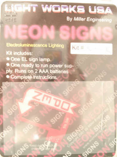 Miller Engineering 36012-R OPEN Neon Sign (Right)