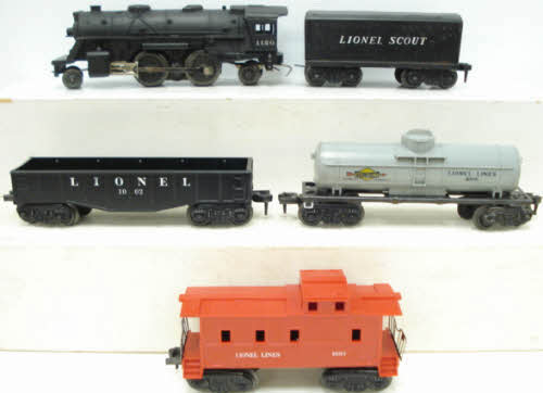Lionel 1113 Vintage O Scout Steam Freight Set
