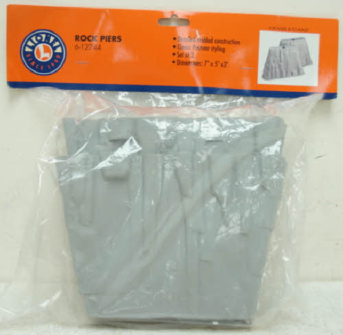 Lionel 6-12744 O Rock Piers (Pack of 2)