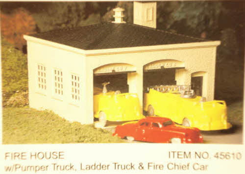 Plasticville 45610 Fire House Building Kit
