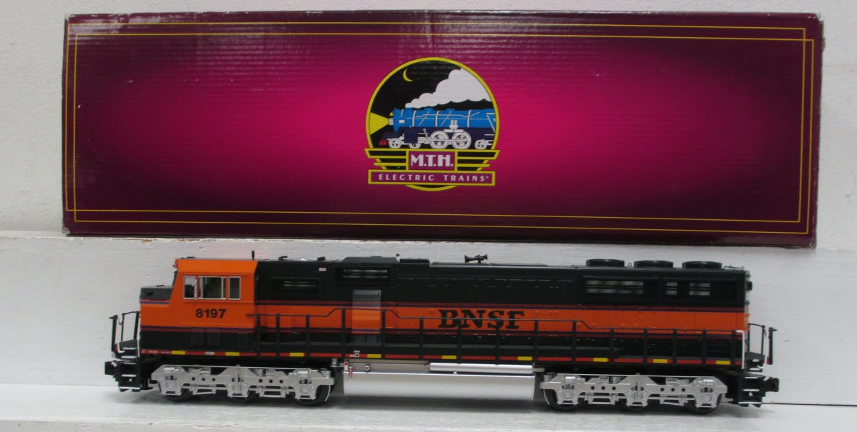 MTH 20-20081-3 BNSF SD60M Non-Powered Diesel Engine #8197