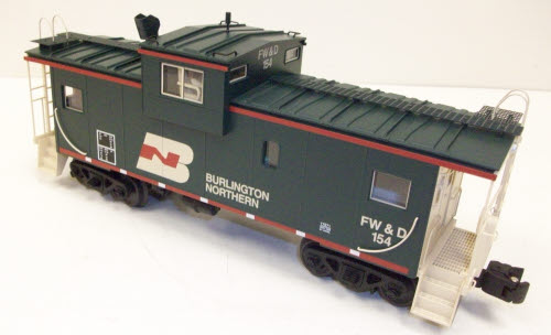 Lionel 6-17671 Burlington Northern Extended Vision Caboose #154