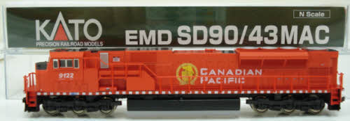 Kato 176-5603 N Canadian Pacific SD90 Diesel Locomotive #9122