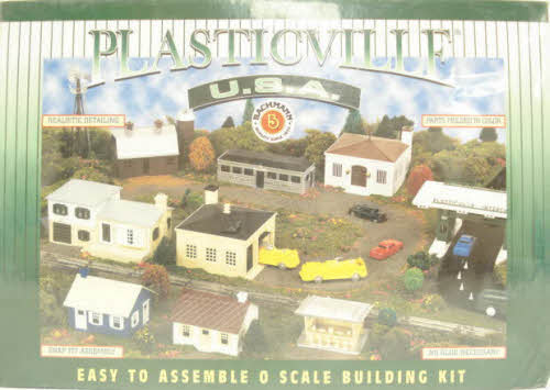 Bachmann 49002 O Scale Plasticville Autumn Shade Trees Kit (Box of 3)