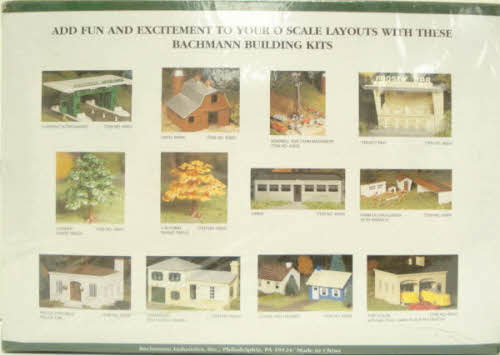 Bachmann 49002 O Scale Plasticville Autumn Shade Trees Kit (Box of 3)