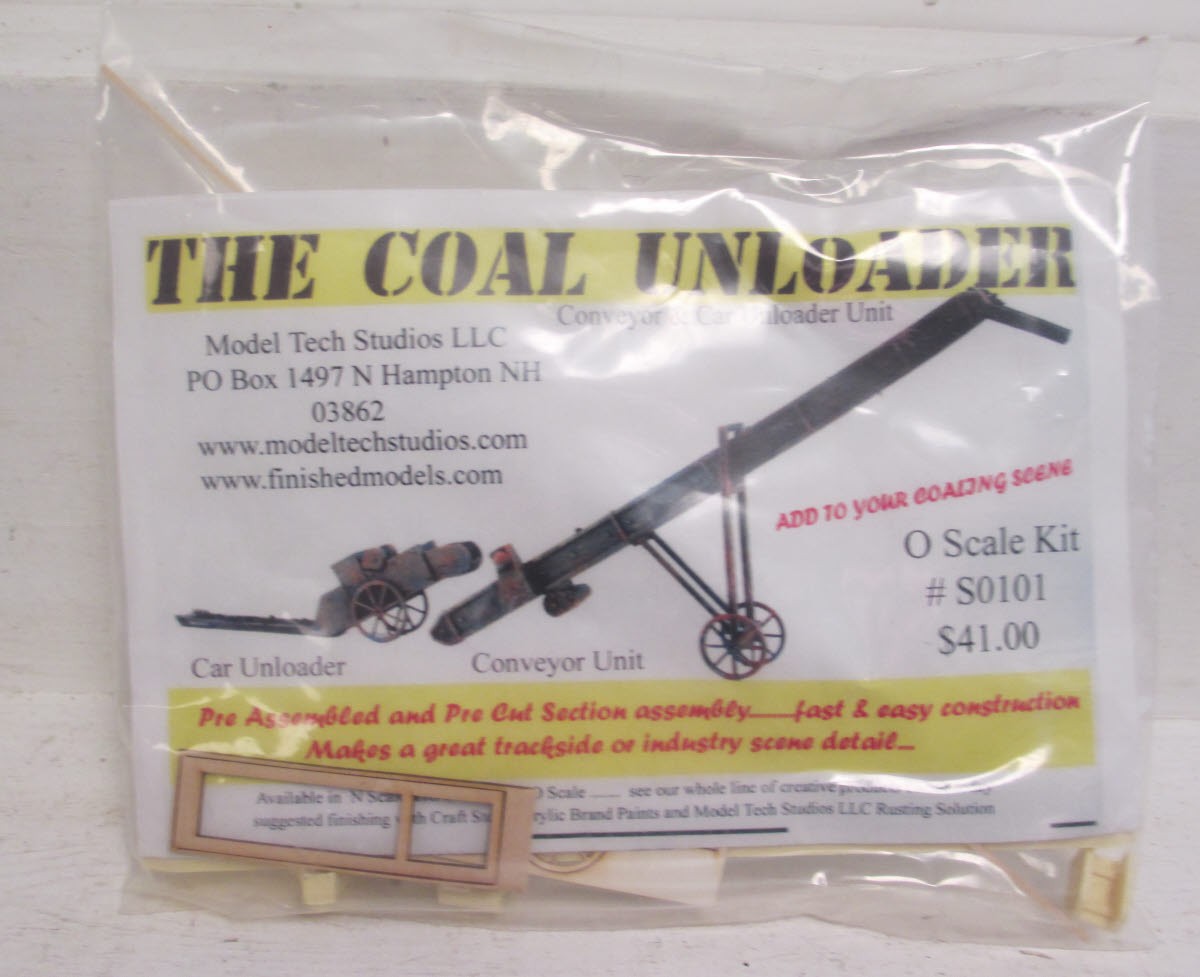 Model Tech Studios S0101 Coal Unloader Resin Building Kit