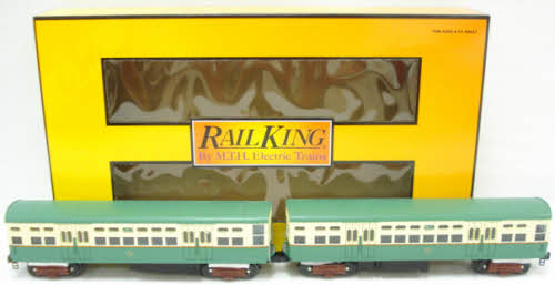 MTH 30-2673-3 O Chicago 6200 Series Subway Add-On Non-Powered Set (Set of 2)