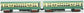 MTH 30-2673-3 O Chicago 6200 Series Subway Add-On Non-Powered Set (Set of 2)