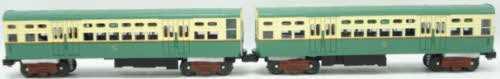 MTH 30-2673-3 O Chicago 6200 Series Subway Add-On Non-Powered Set (Set of 2)