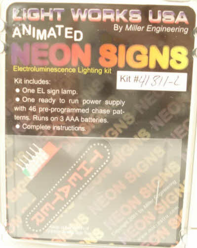Miller Engineering 41811-L Theater Sign (Left)