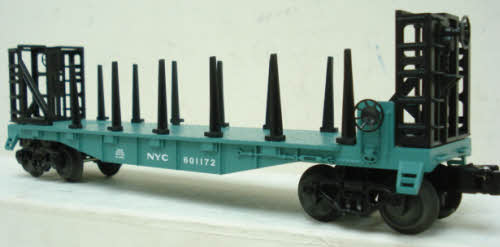 Lionel 6-26030 New York Central Flatcar with Bulkheads