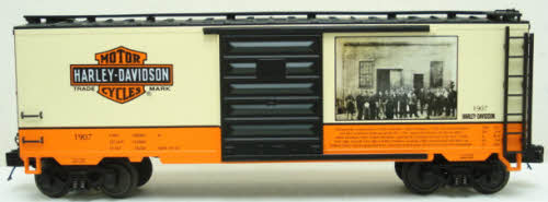 MTH 20-93349 Harley-Davidson Boxcar