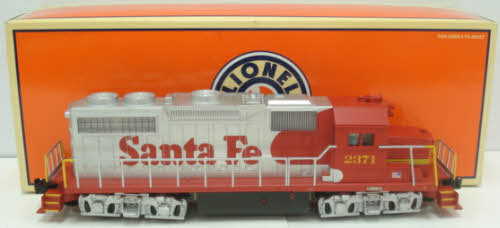 Lionel 6-28853 O Gauge Santa Fe GP-38 Diesel Locomotive with Horn #2371