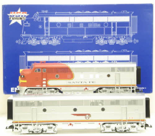 USA Trains R22257 G Santa Fe F3 AB Powered Diesel Locomotive Set