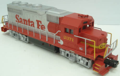 Lionel 6-28853 O Gauge Santa Fe GP-38 Diesel Locomotive with Horn #2371