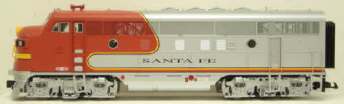 USA Trains R22257 G Santa Fe F3 AB Powered Diesel Locomotive Set
