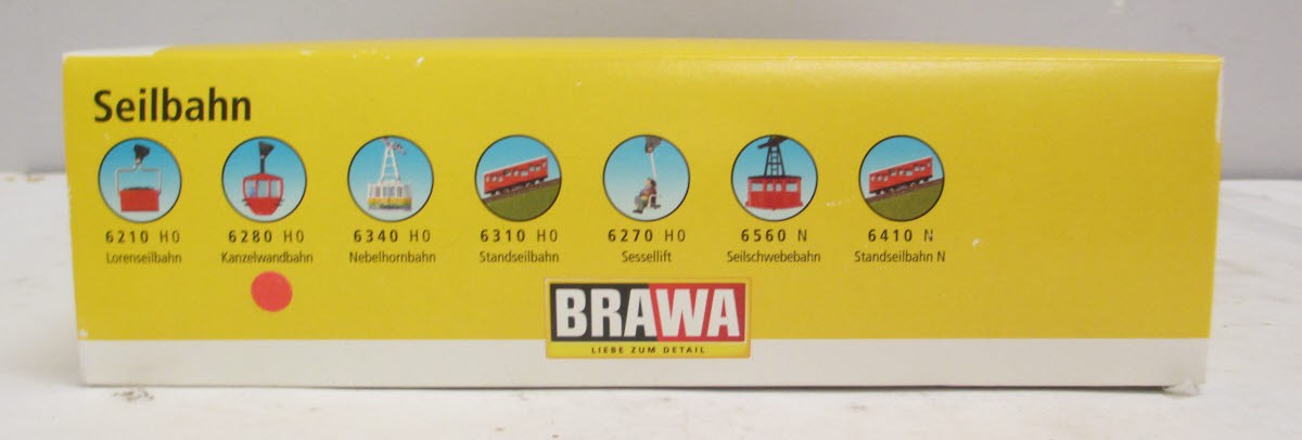 Brawa 6280 HO Kanzelwand Cableway Set Kit