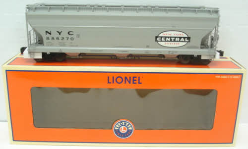 Lionel 6-27116 O Gauge New York Central 3-Bay ACF Hopper #886270