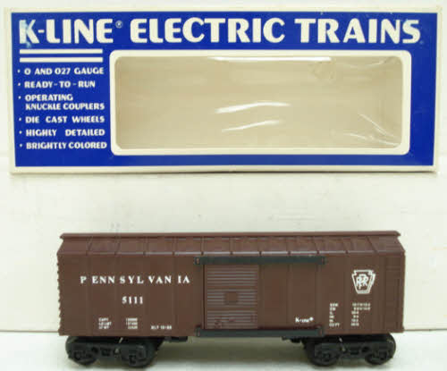 K-Line K5111 O Gauge Pennsylvania Railroad Boxcar