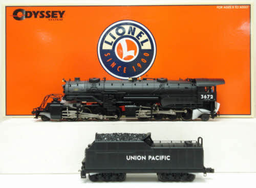 Lionel 6-38065 O Gauge Union Pacific 2-8-8-2 Steam Locomotive & Tender #3672