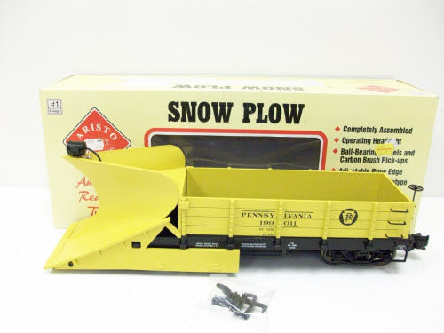 Aristo-Craft 46706 G Pennsylvania RR Wedge Snow Plow #199018 (Metal Wheels)