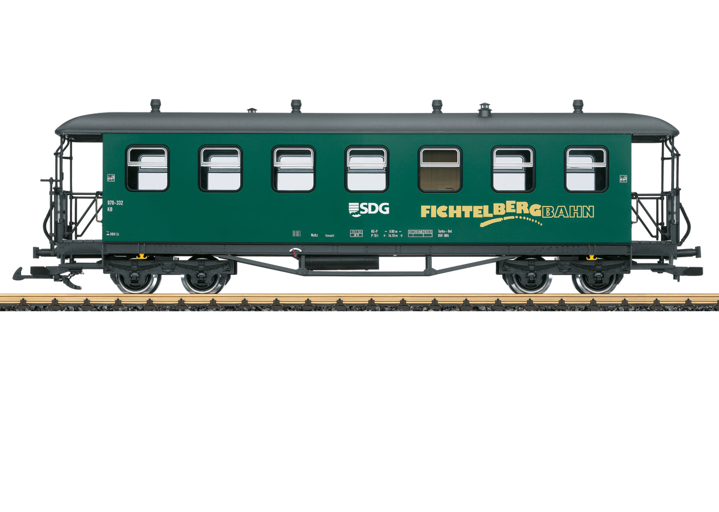 LGB 36370 G Fichtelberg Railroad 125th Anniversary Passenger Car