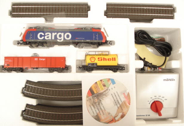Marklin 29135 Swiss Europe HO Gauge Electric Starter Train Set