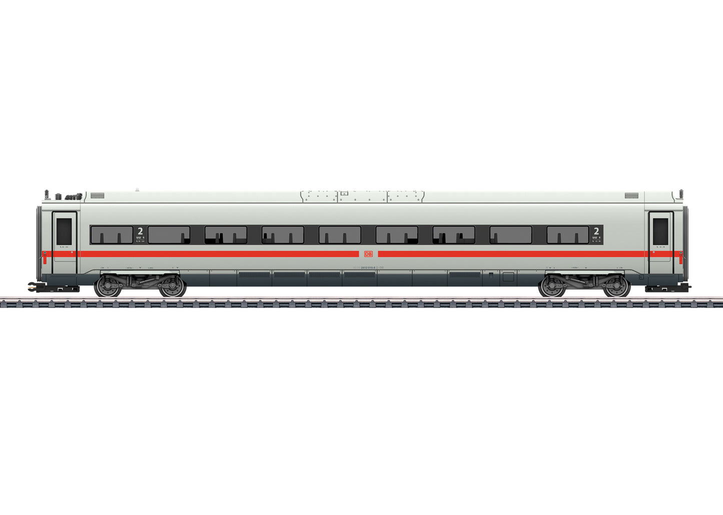 Marklin 43725 HO German Railroad Inc. ICE 4 412/812 High-Speed Train Add-On Car
