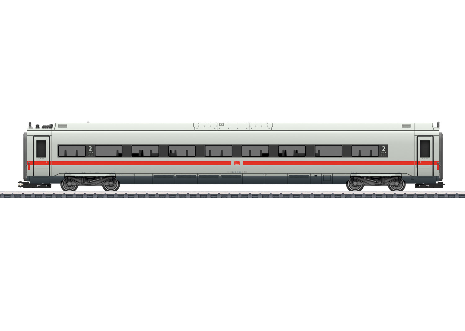 Marklin 43725 HO German Railroad Inc. ICE 4 412/812 High-Speed Train Add-On Car