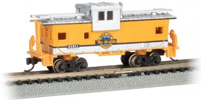 Bachmann 70763 N Rio Grande 36' Wide-Vision Caboose Car #01511