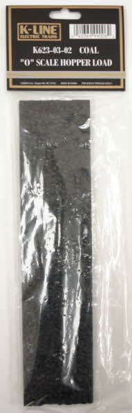K-Line K623-03-02 Coal "O" Scale Hopper Load New