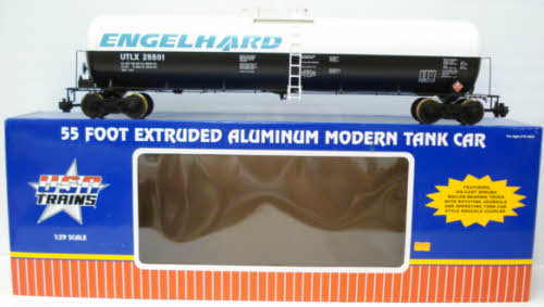USA Trains 15161 Englehard Modern Tank Car w/Aluminum Tank - Metal Wheels