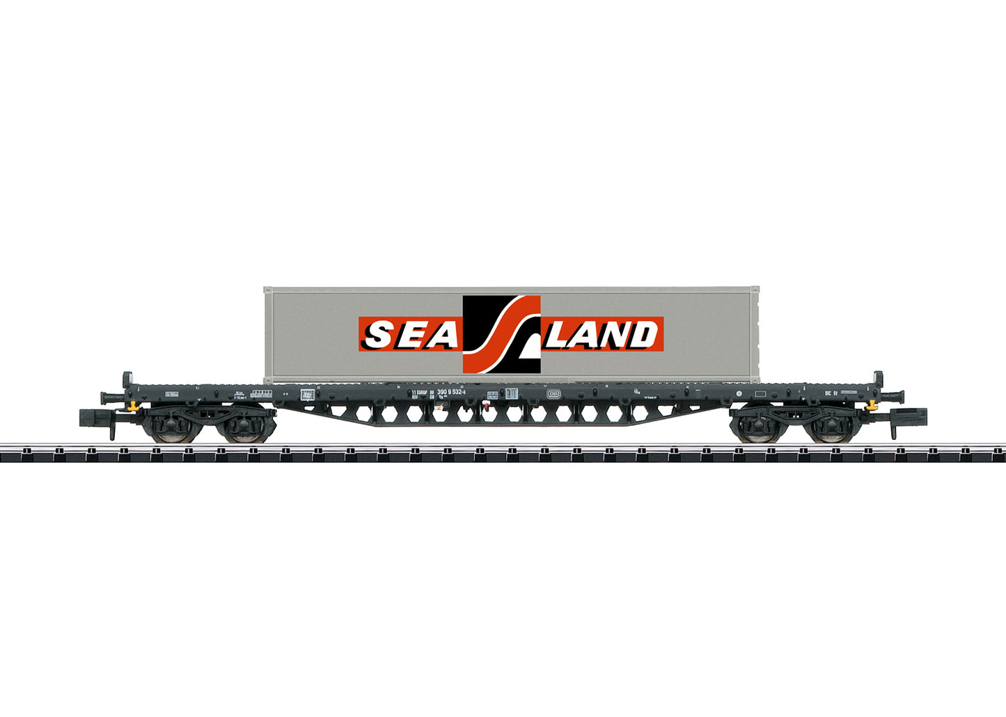 Trix 18087 N Type Rs 683 Hobby Container Flat Car