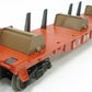 Lionel 264 Vintage O Operating Forklift Platform with 6264 Lumber Car