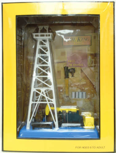 MTH 30-9059 455 Getty Blue & White Oil Derrick