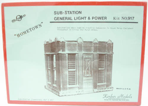 Korber 917 General Light & Power Sub Station Building Kit