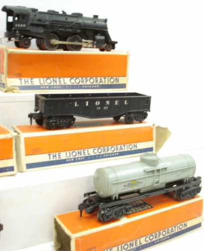 Lionel 1117 Vintage O Scout Steam Freight Set w/1110, 1001T, 1002, 1004, 1005