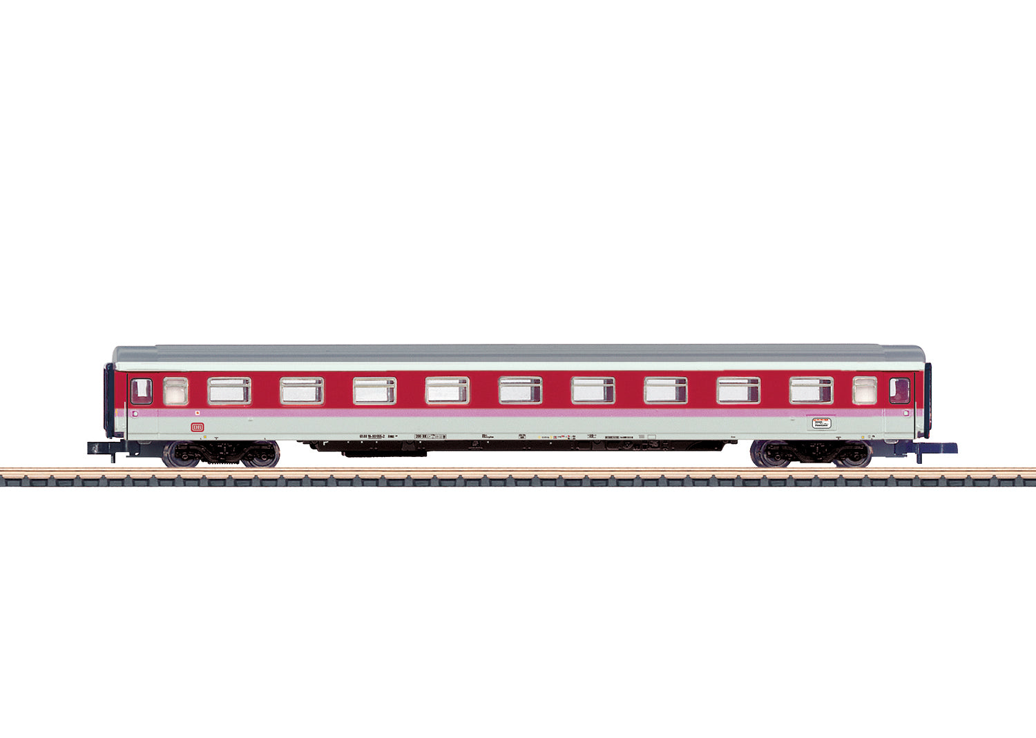 Marklin 87340 Z German Federal Railroad Avmz 207 IC Compartment Car