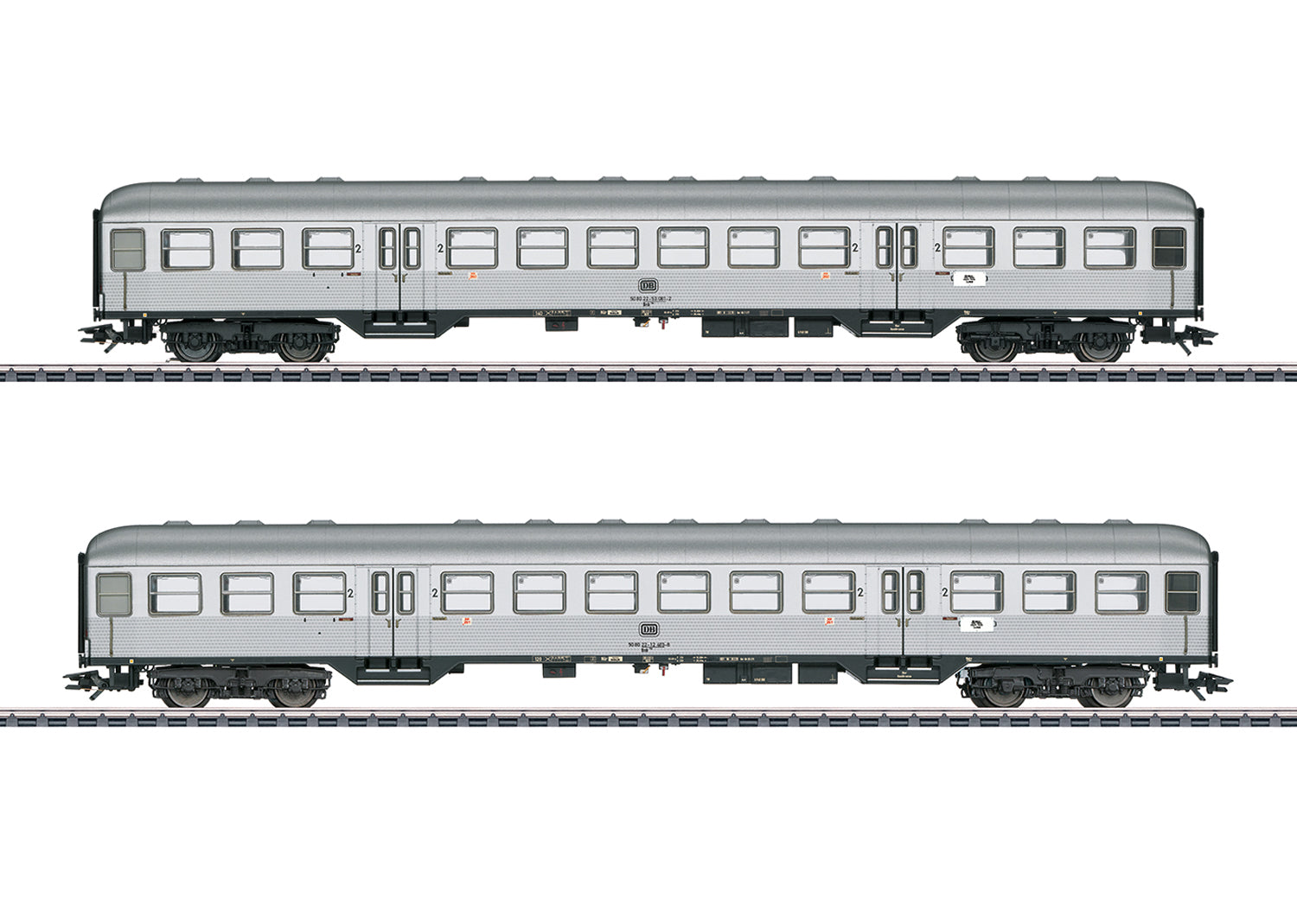 Marklin 43147 HO Silver Coins Passenger Car (Set of 2)