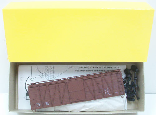 Accurail 4298 40' OB Box Steel Ends Data Only-DK